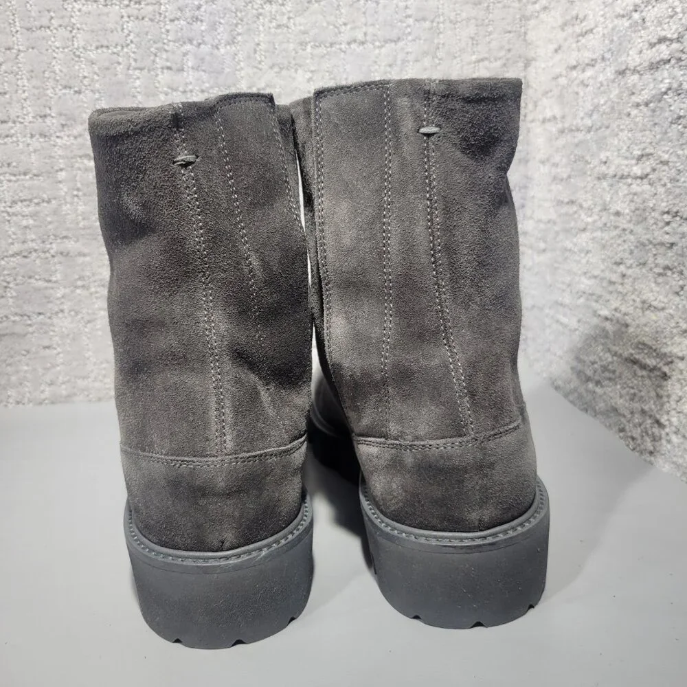 Vince Caleres Line Fall2 2018 Mens 9M Graphite Sport Suede Leather Ankle Boots